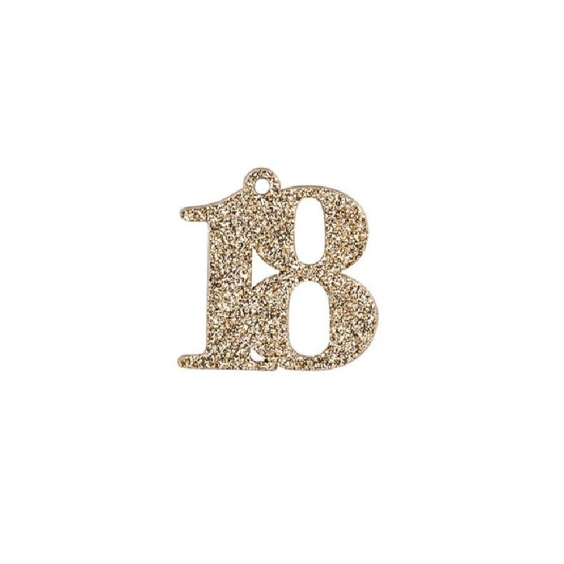 DECO 18 LEGNO GLITTER ORO 3,5cm [TONO28808-00.jpg]