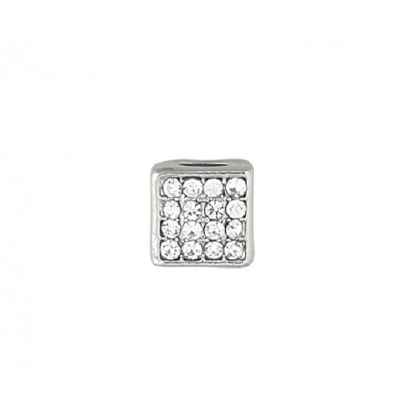 PUNTO LUCE STRASS QUADRATO 8mm [TONO57802-00.jpg]