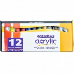 DALER ROWNEY ACRYLIC Graduate 12pz [FILAD123900012-00.jpg]
